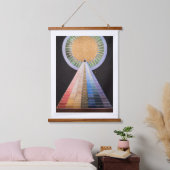 Hilma Af Klint, altaarstuk nr. 1, Abstracte kunst Hangend Wandkleed (Slaapkamer)