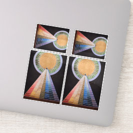 Hilma Af Klint, altaarstuk nr. 1, Abstracte kunst Sticker