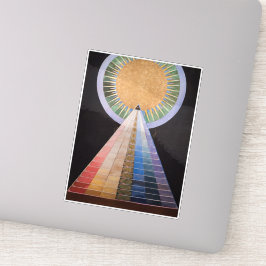 Hilma Af Klint, altaarstuk nr. 1, Abstracte kunst Sticker