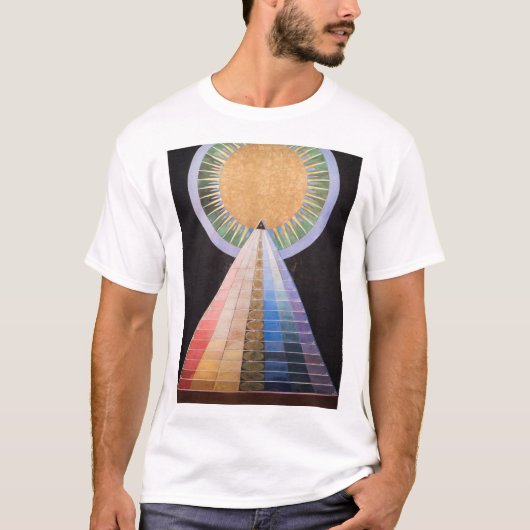 Hilma Af Klint, altaarstuk nr. 1, Abstracte kunst T-shirt (Voorkant)