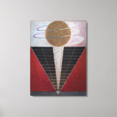 Hilma Af Klint, altaarstuk nr. 2, Abstracte kunst Canvas Afdruk (Voorkant)