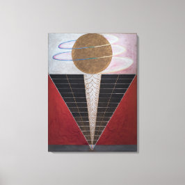 Hilma Af Klint, altaarstuk nr. 2, Abstracte kunst Canvas Afdruk