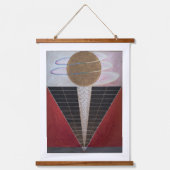Hilma Af Klint, altaarstuk nr. 2, Abstracte kunst Hangend Wandkleed (Voorkant)