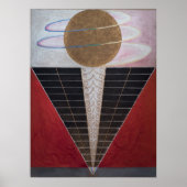 Hilma Af Klint, altaarstuk nr. 2, Abstracte kunst Poster (Voorkant)
