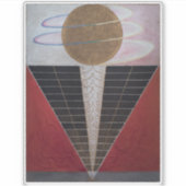 Hilma Af Klint, altaarstuk nr. 2, Abstracte kunst Sticker (Voorkant)