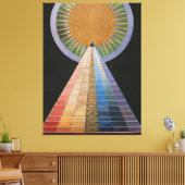 Hilma af Klint - Altarpiece No. 1 Group X Canvas Afdruk (Insitu (Woonkamer))