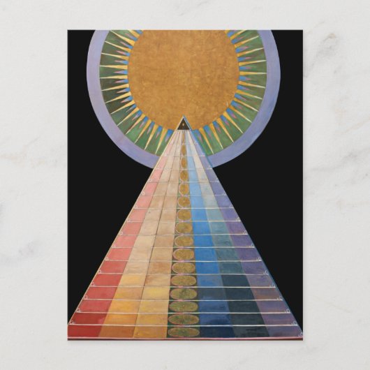 Hilma af Klint - Altarstuk Briefkaart (Voorkant)
