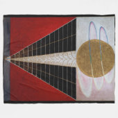 Hilma af Klint - Altarstuk II Fleece Deken (Voorkant (Horizontaal))