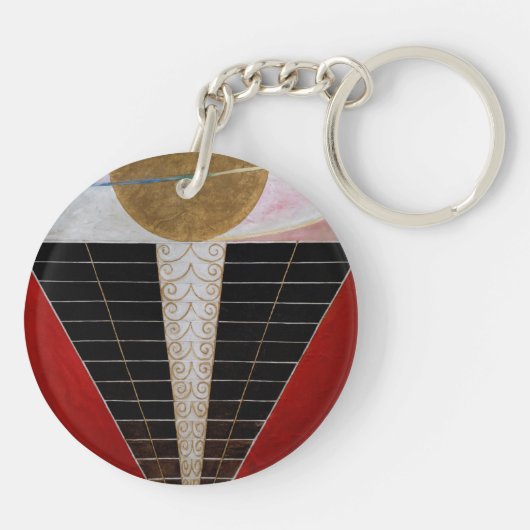 Hilma af Klint - Altarstuk II Sleutelhanger (Achterkant)