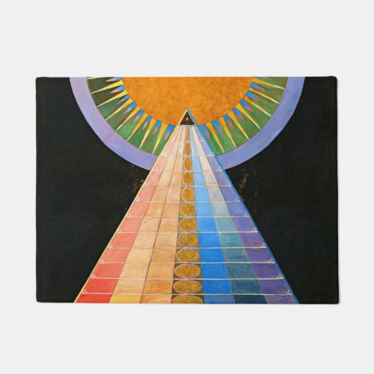 Hilma Af Klint Altarstuk nr. 1 Deurmat (Voorkant)
