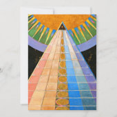 Hilma Af Klint Altarstuk nr. 1 Kaart (Voorkant)