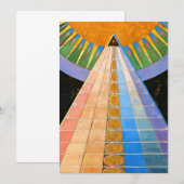 Hilma Af Klint Altarstuk nr. 1 Kaart (Voorkant / Achterkant)