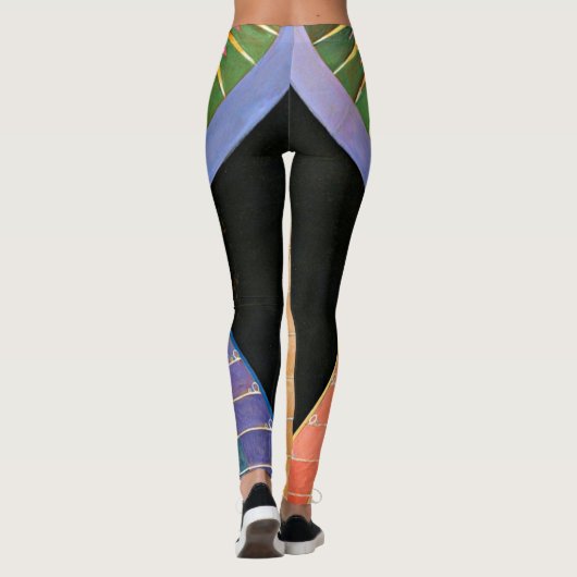 Hilma Af Klint Altarstuk nr. 1 Leggings (Achterkant)