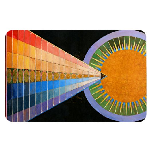 Hilma Af Klint Altarstuk nr. 1 Magneet (Horizontaal)