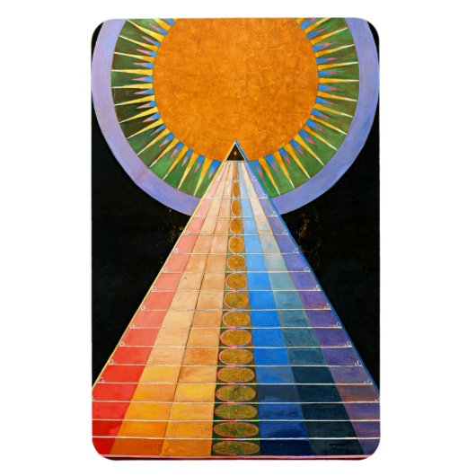 Hilma Af Klint Altarstuk nr. 1 Magneet (Verticaal)