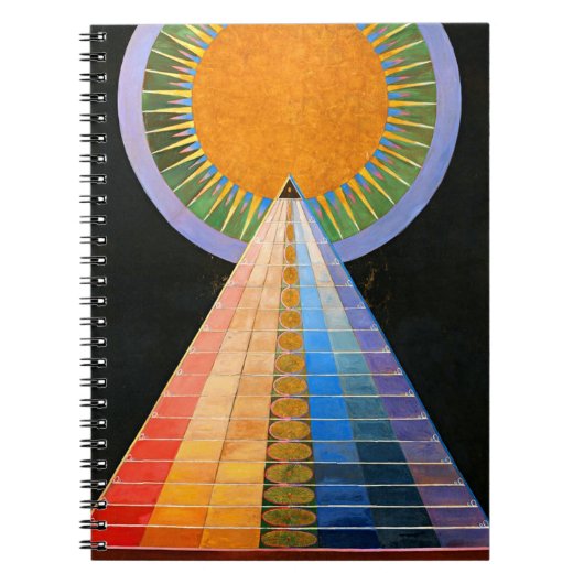 Hilma Af Klint Altarstuk nr. 1 Notitieboek (Voorkant)