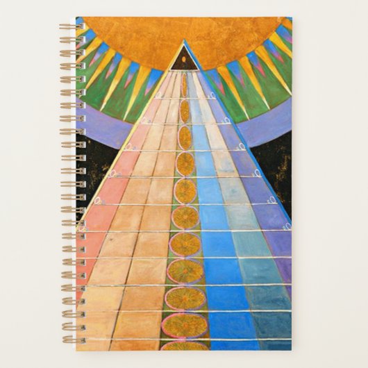 Hilma Af Klint Altarstuk nr. 1 Planner (Voorkant)