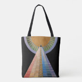 Hilma af Klint - Altarstuk Tote Bag (Achterkant)