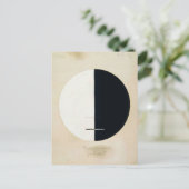 Hilma Af Klint, Boeddha's standpunt, Abstracte kun Briefkaart (Staand voorkant)