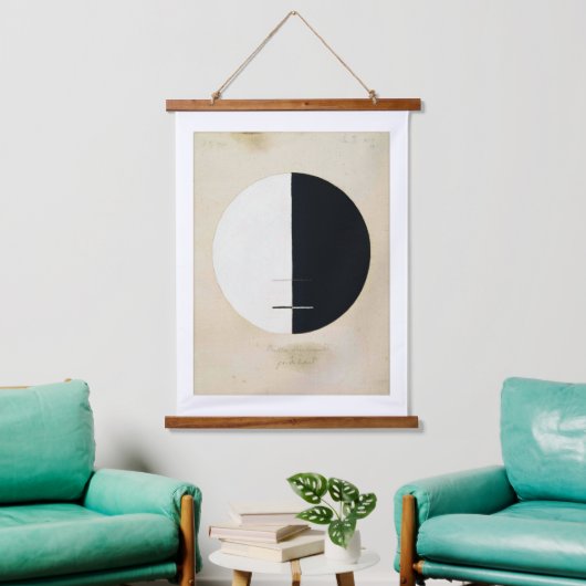 Hilma Af Klint, Boeddha's standpunt, Abstracte kun Hangend Wandkleed (Woonkamer)