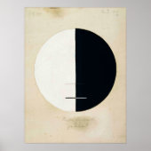 Hilma Af Klint, Boeddha's standpunt, Abstracte kun Poster (Voorkant)