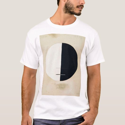 Hilma Af Klint, Boeddha's standpunt, Abstracte kun T-shirt (Voorkant)