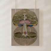 Hilma af Klint, Boom van de Kennis No1 Abstracte K Foto Afdruk
