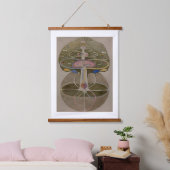 Hilma af Klint, Boom van de Kennis No1 Abstracte K Hangend Wandkleed (Slaapkamer)