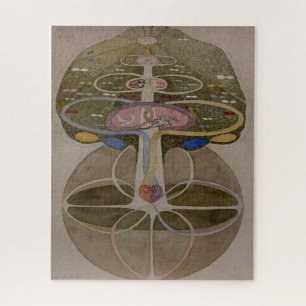 Hilma af Klint, Boom van de Kennis No1 Abstracte K Legpuzzel