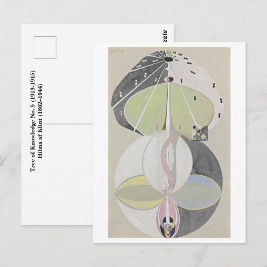 Hilma af Klint Briefkaart (Voorkant / Achterkant)