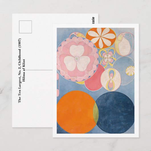 Hilma af Klint Briefkaart (Voorkant / Achterkant)