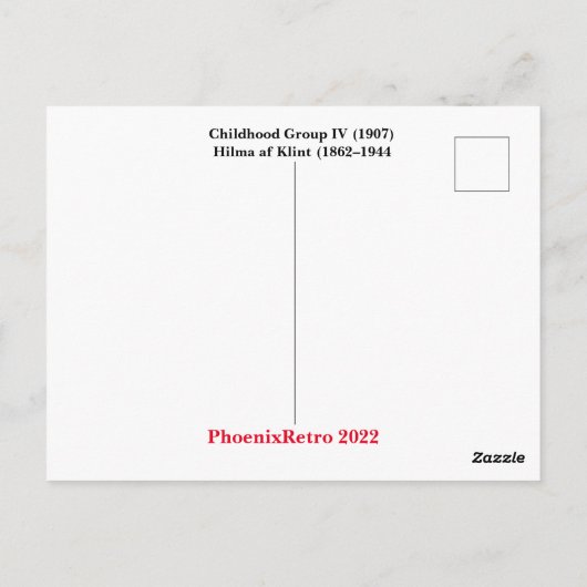 Hilma af Klint Briefkaart (Achterkant)