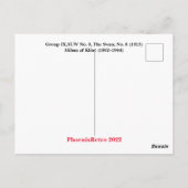 Hilma af Klint Briefkaart (Achterkant)