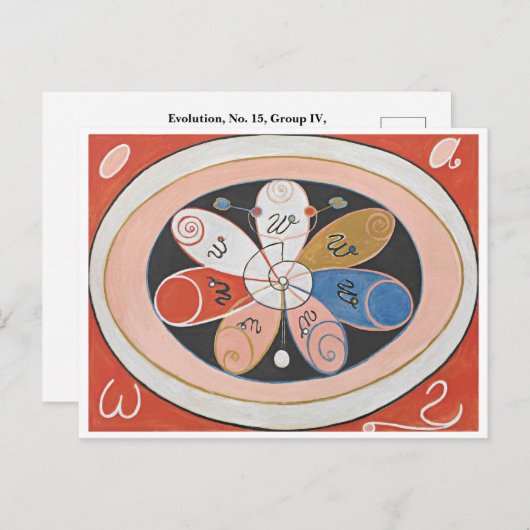 Hilma af Klint Briefkaart (Voorkant / Achterkant)