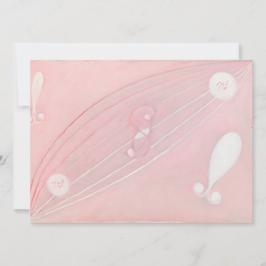 Hilma af Klint by The Eros Series, nr. 8 Kaart (Achterkant)