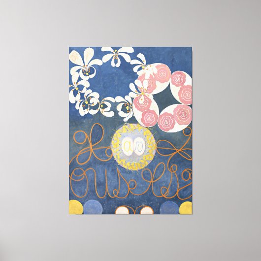 Hilma af Klint - Childhood Group Canvas Afdruk (Voorkant)