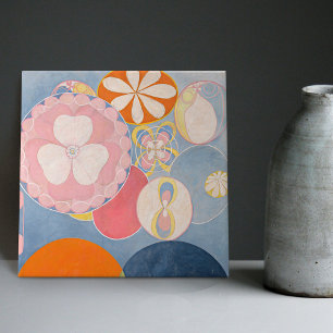 Hilma Af Klint Childhood The Ten Largest nr. 2 Tegeltje