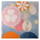 Hilma Af Klint Childhood The Ten Largest nr. 2 Tegeltje (Voorkant)