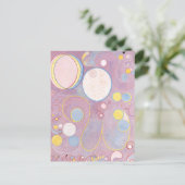 Hilma af Klint - De 10 grootste nr. 8 Briefkaart (Staand voorkant)