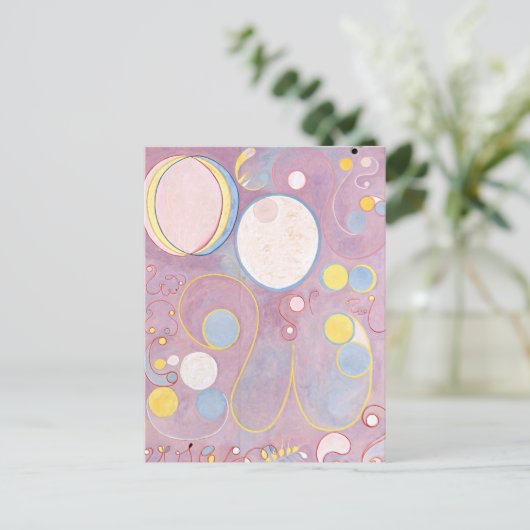 Hilma af Klint - De 10 grootste nr. 8 Briefkaart (Staand voorkant)