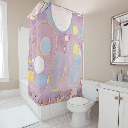 Hilma af Klint - De 10 grootste nr. 8 Douchegordijn (In situ)