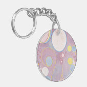 Hilma af Klint - De 10 grootste nr. 8 Sleutelhanger (Voorkant Links)