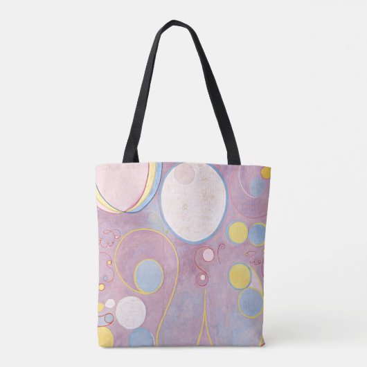 Hilma af Klint - De 10 grootste nr. 8 Tote Bag (Achterkant)
