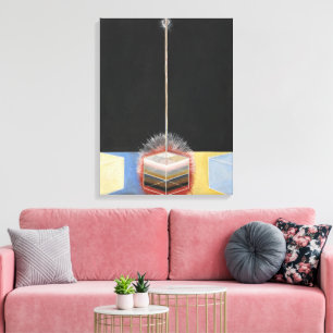 Hilma Af Klint, De Duif No.2, Abstracte Kunst Canvas Afdruk