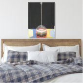 Hilma Af Klint, De Duif No.2, Abstracte Kunst Canvas Afdruk (Insitu (Slaapkamer))