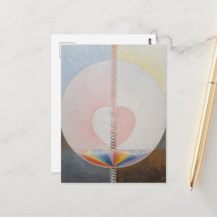 Hilma af Klint, de duif nr.25, Abstracte kunst Briefkaart