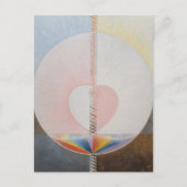 Hilma af Klint, de duif nr.25, Abstracte kunst Briefkaart (Voorkant)