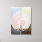 Hilma af Klint, de duif nr.25, Abstracte kunst Canvas Afdruk (Voorkant)