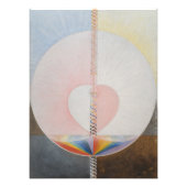 Hilma af Klint, de duif nr.25, Abstracte kunst Foto Afdruk (Voorkant)