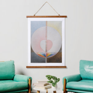 Hilma af Klint, de duif nr.25, Abstracte kunst Hangend Wandkleed